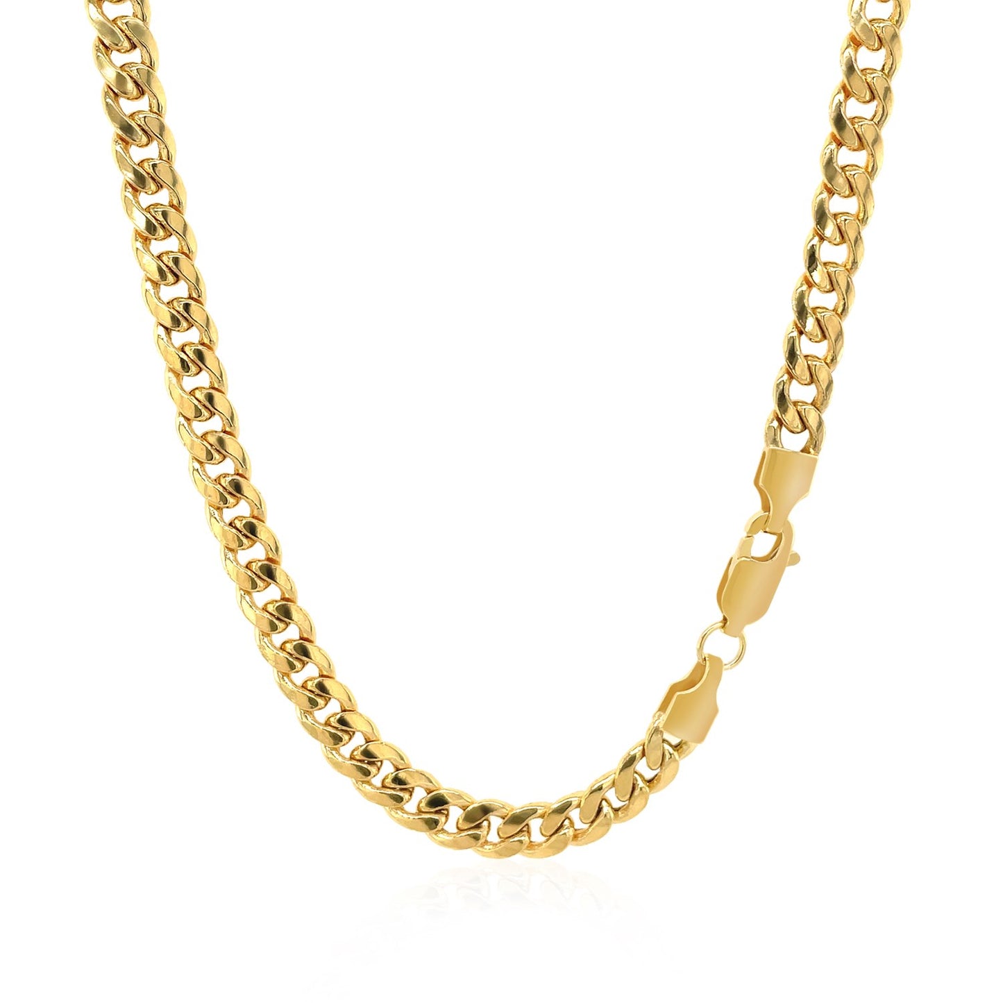 14k Miami Cuban Chain 4.5mm