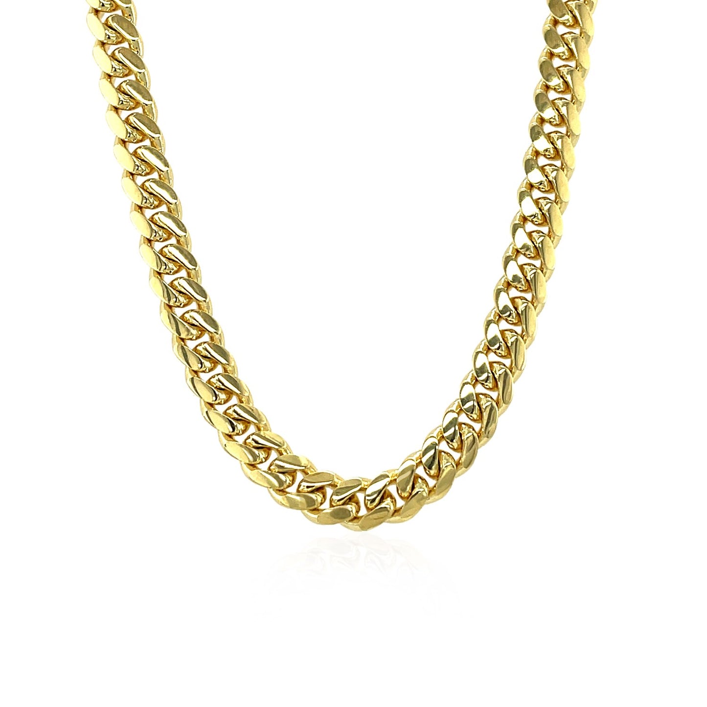 14k Solid Miami Cuban Chain 4.9mm