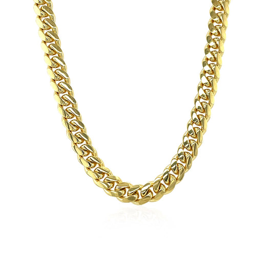 14k Solid Miami Cuban Chain 4.9mm