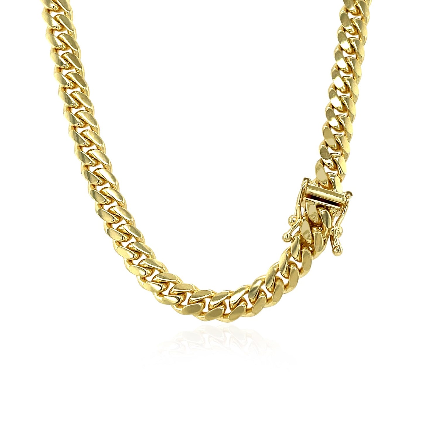 14k Solid Miami Cuban Chain 4.9mm