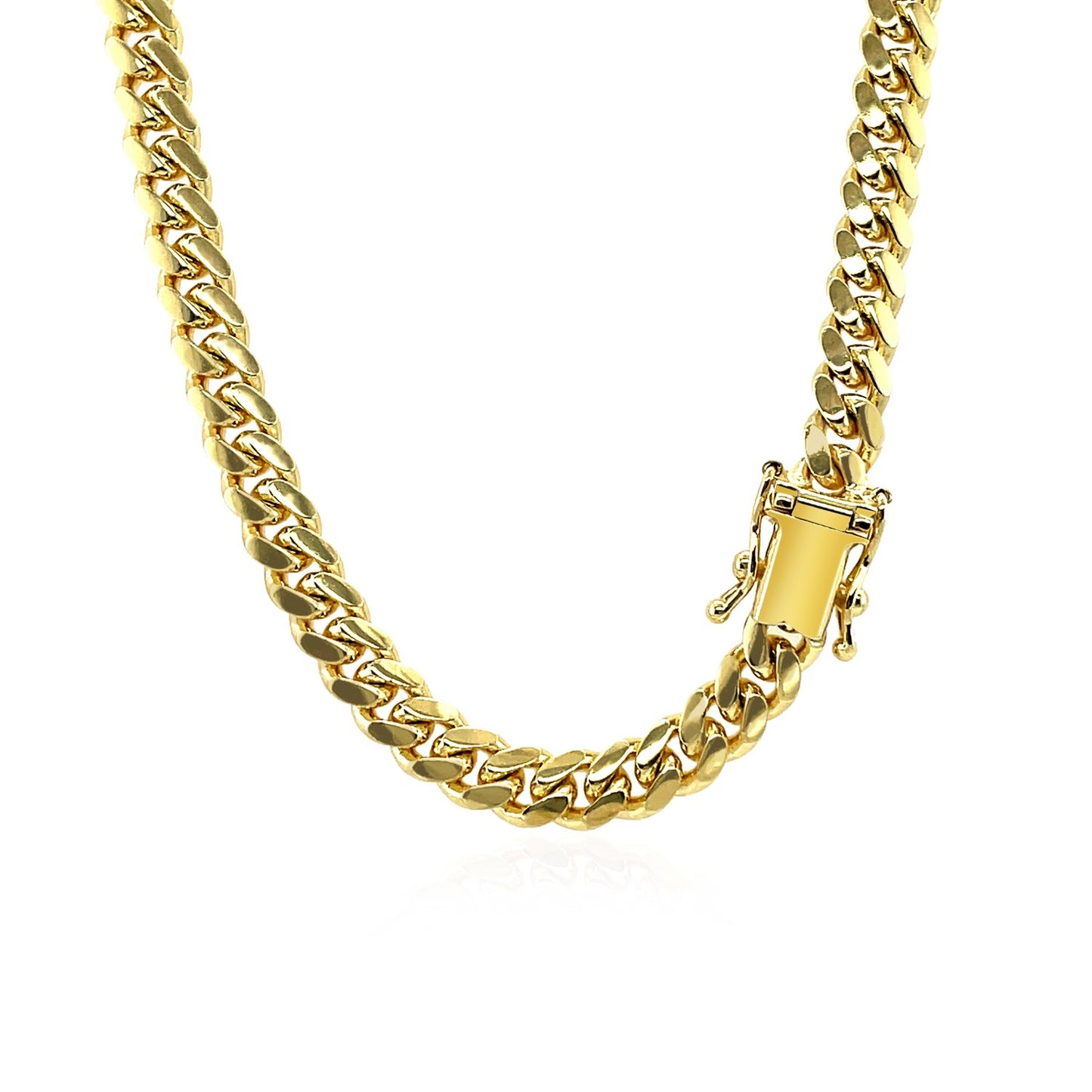 14k Solid Miami Cuban Chain 4.9mm