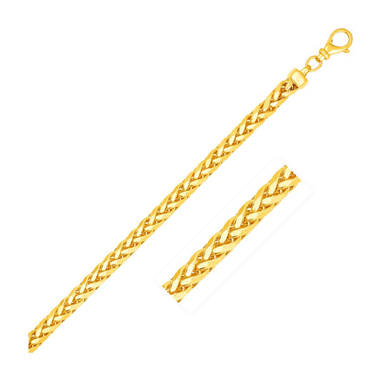 14k Solid Franco Chain 4mm