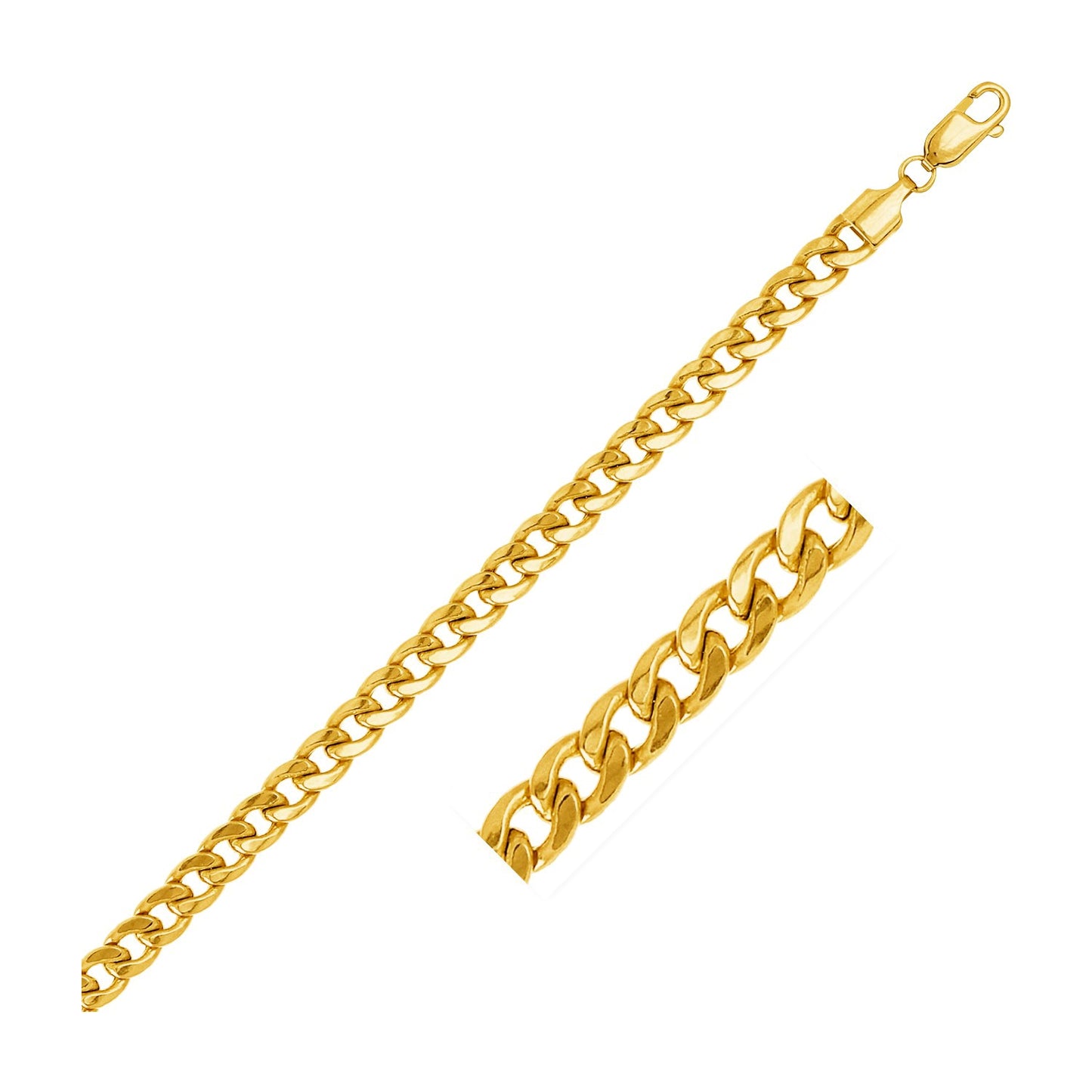 14k Miami Cuban Chain 5.5mm