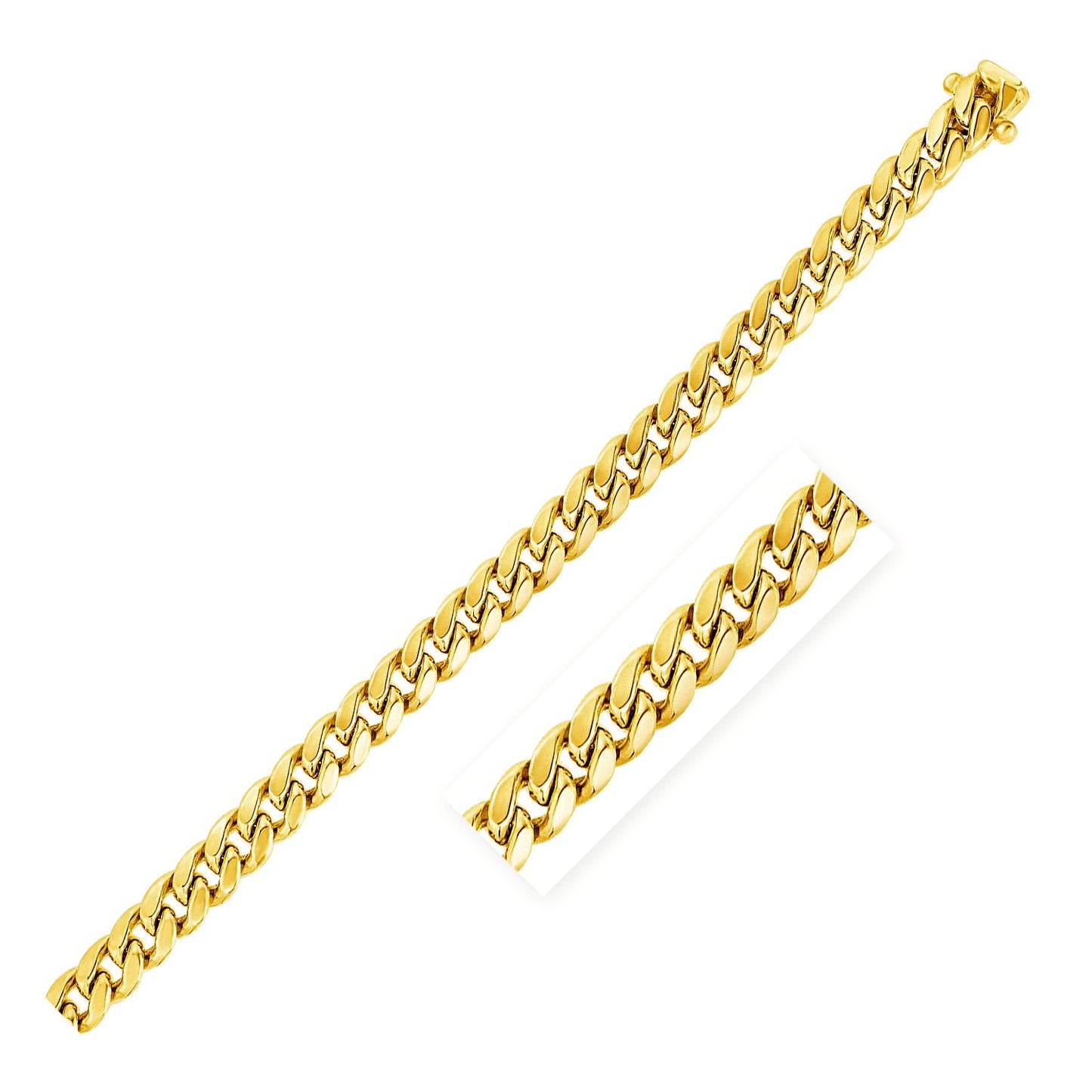 14k Miami Cuban Chain 5mm