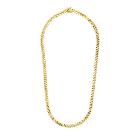 14k Miami Cuban Chain 6.6mm