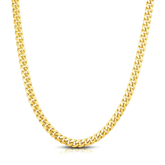 10k Solid Miami Cuban Chain 7.1mm