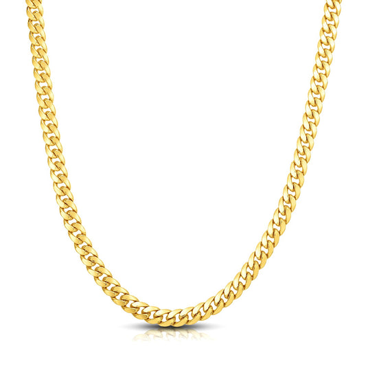 14k Solid Miami Cuban Chain 7.1mm