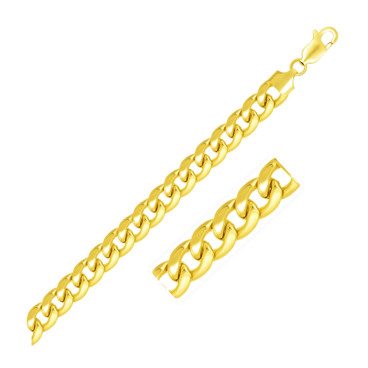 14k Miami Cuban Chain 8mm