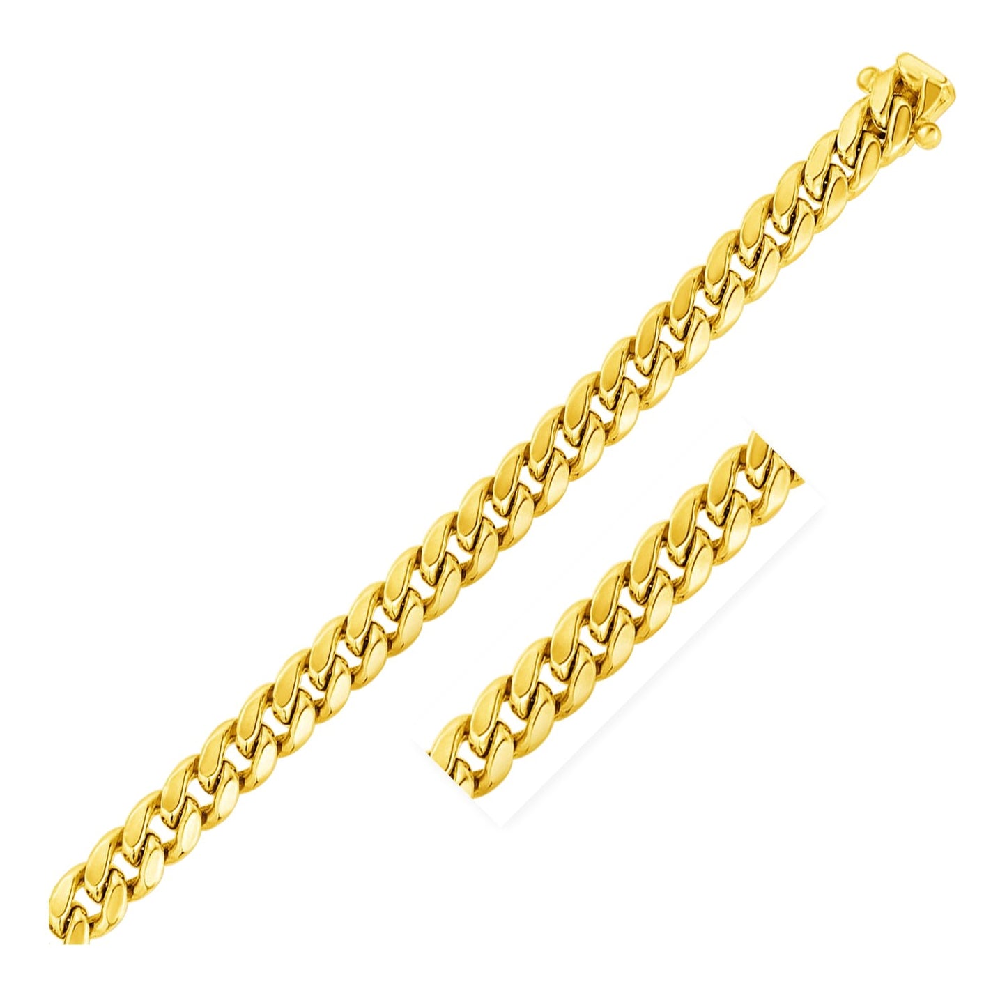 14k Miami Cuban Chain 9.1mm