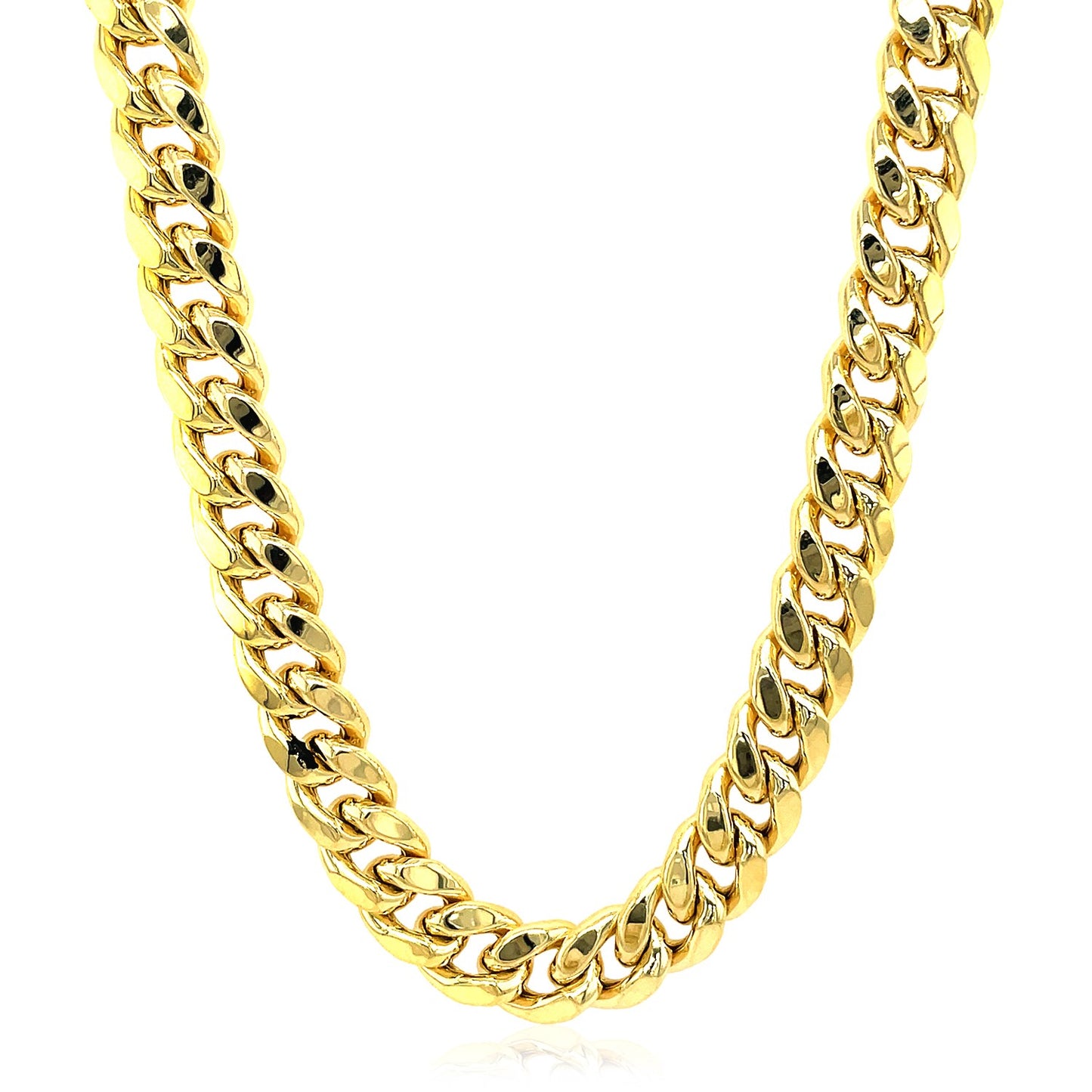 14k Miami Cuban Chain 9.1mm