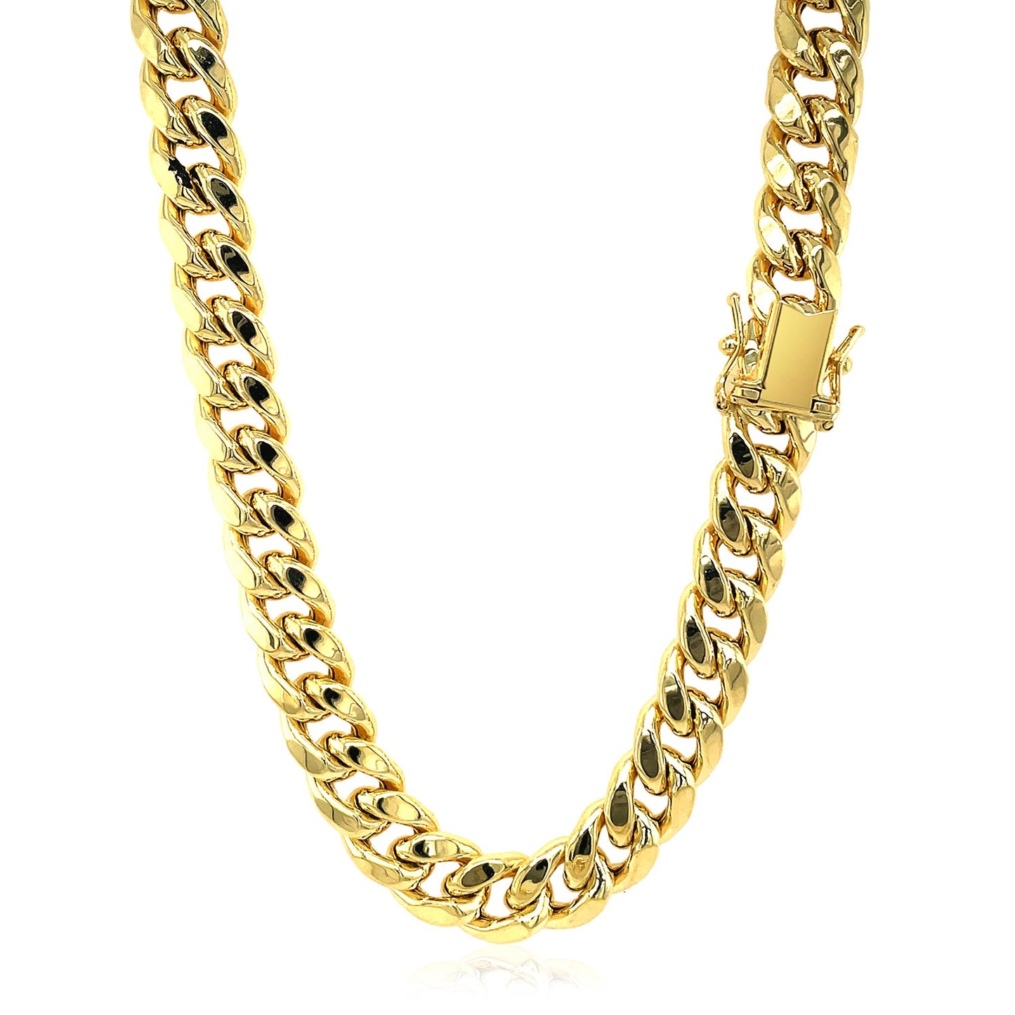 14k Miami Cuban Chain 9.1mm