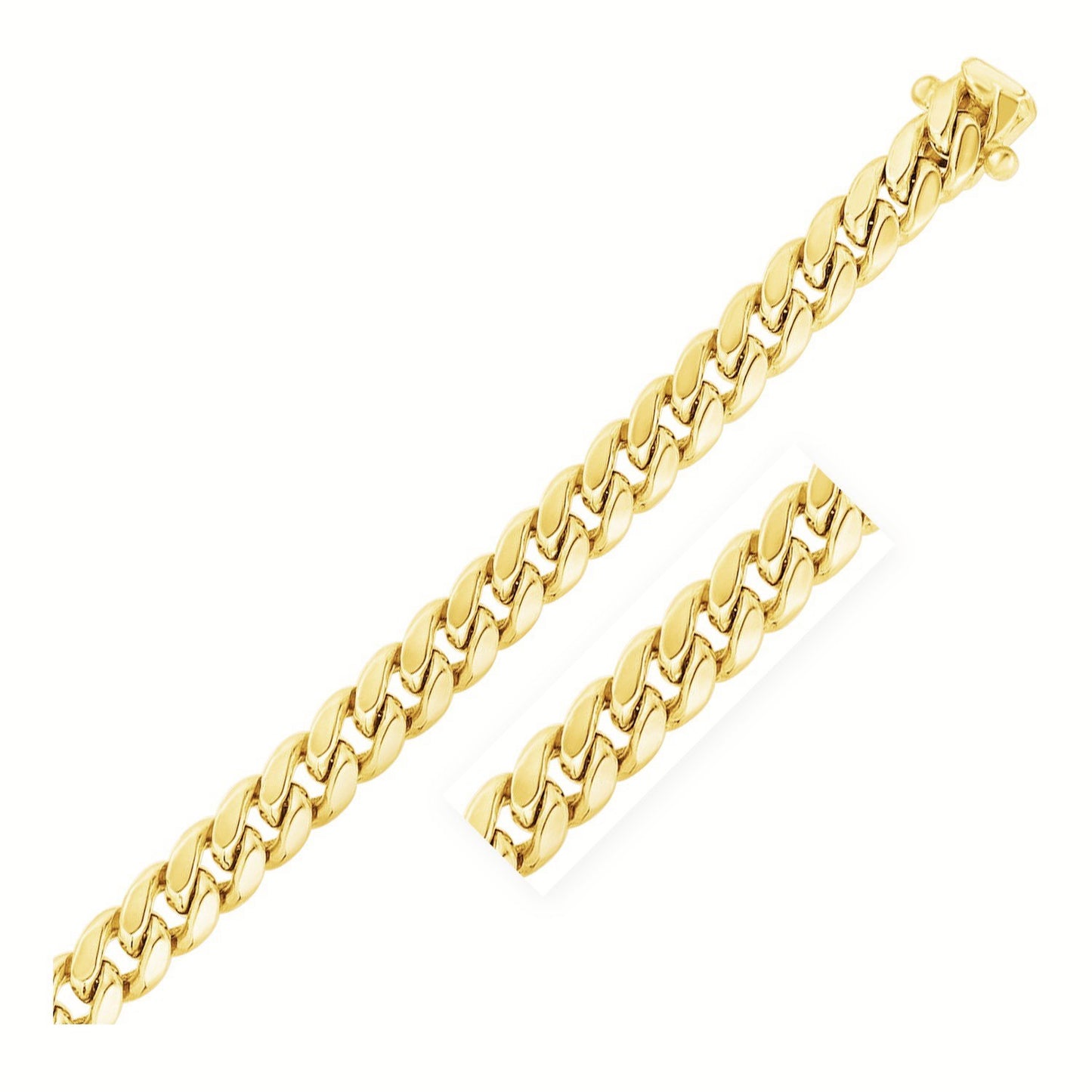 14k Miami Cuban Chain 10.7mm