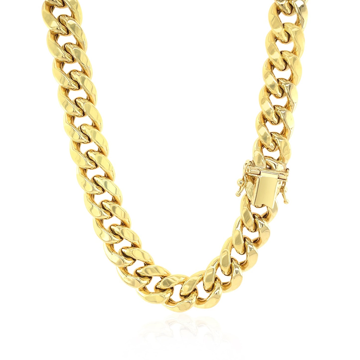 14k Miami Cuban Chain 10.7mm